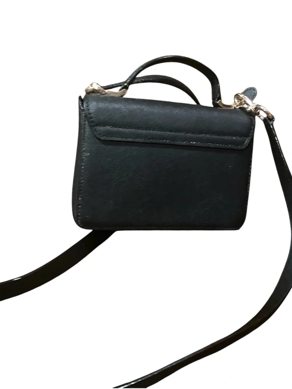 kate spade Black Hand-Painted Mini Crossbody Bag